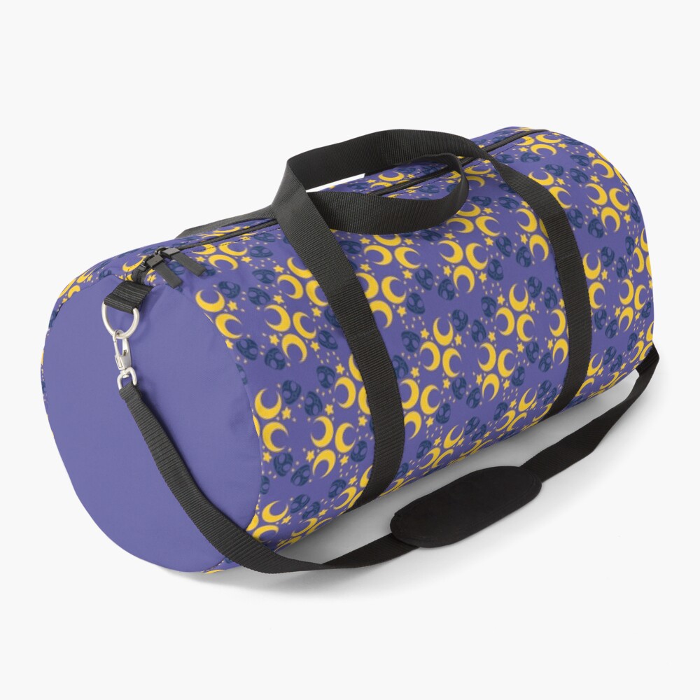 Night Owls, Main Pattern (Purple) Duffle Bag