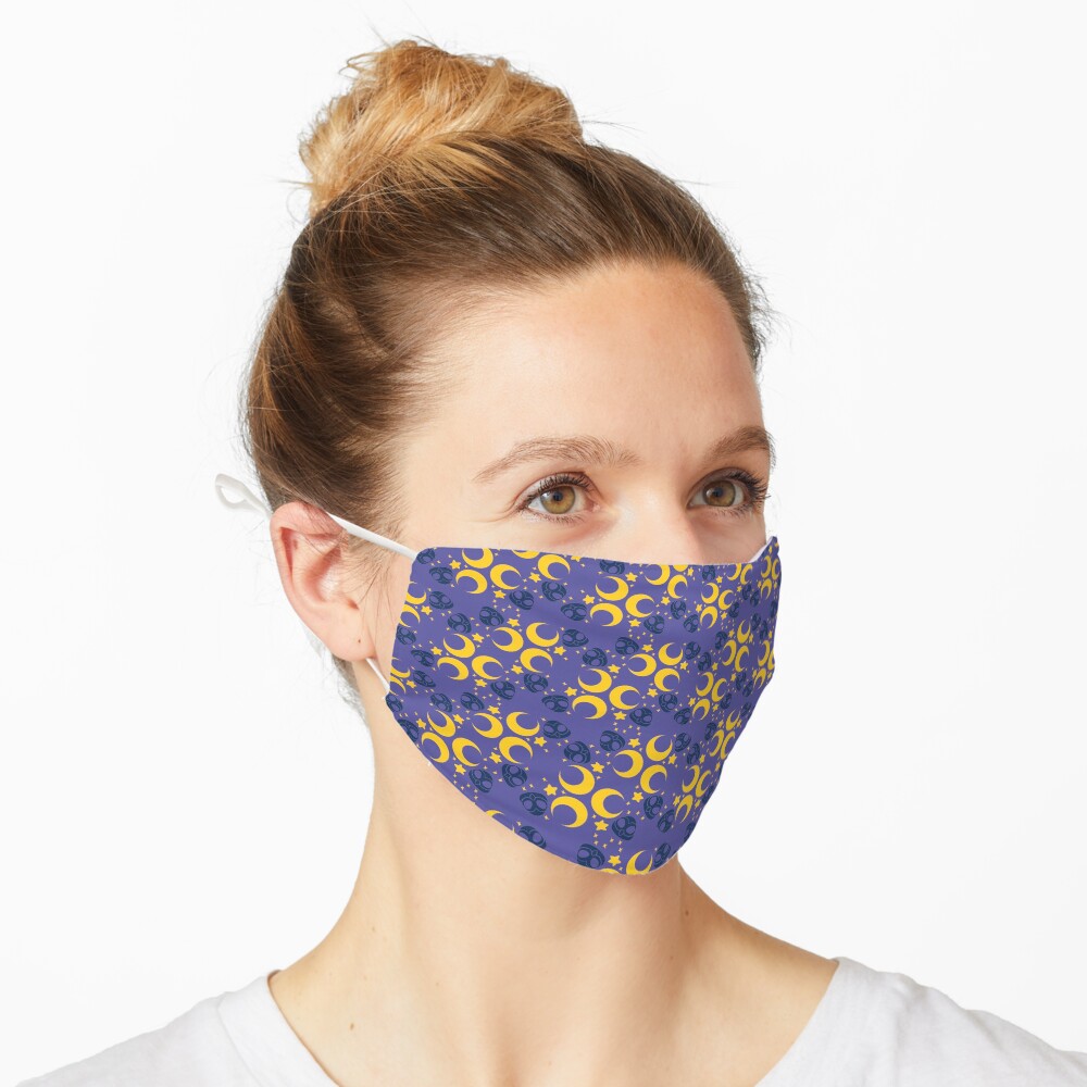 Night Owls, Main Pattern (Purple) Mask