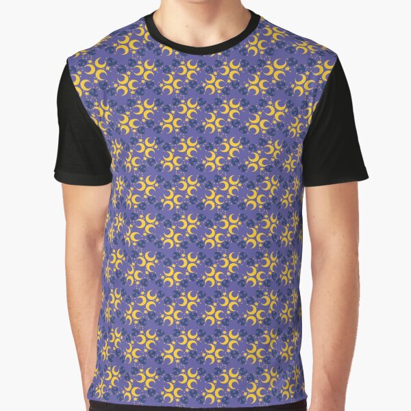 Night Owls, Main Pattern (Purple) Graphic T-Shirt