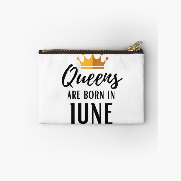 Item preview, Queens are born in June birthday designed and sold by OneTimeEngineer.