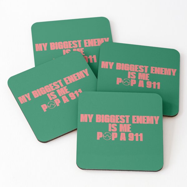Item preview, My Biggest Enemy is Me, Pop A 911 - Lady Gaga - Chromatica designed and sold by westendwilly.