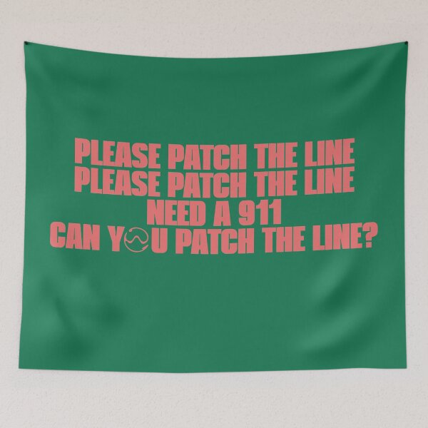 Item preview, Please Patch The Line Need A 911 - Lady Gaga - Chromatica designed and sold by westendwilly.