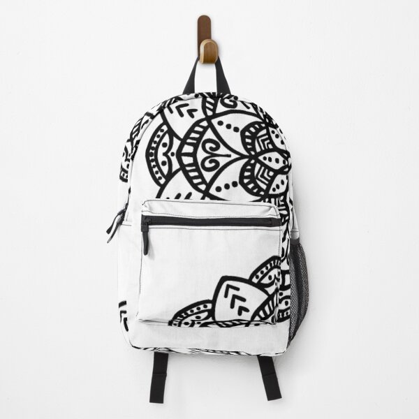 Item preview, Decorative black mandala on a white background designed and sold by Jenmag.