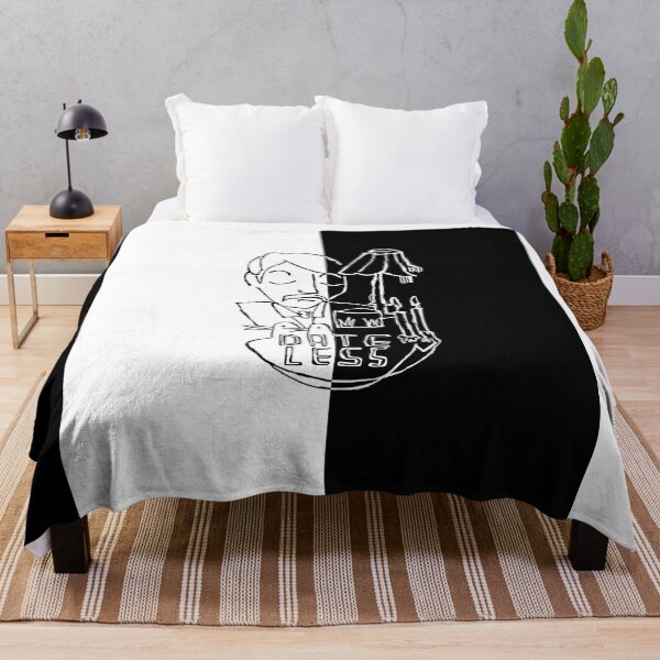 Item preview, Split Black White Love, Single on valentines day designed and sold by badlydrawnbabe.