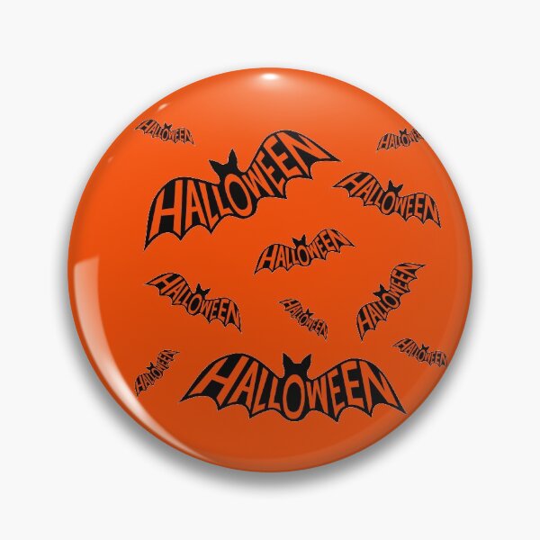 Item preview, Halloween silhouette of a cauldron of word art bats designed and sold by ReluctantChickn.
