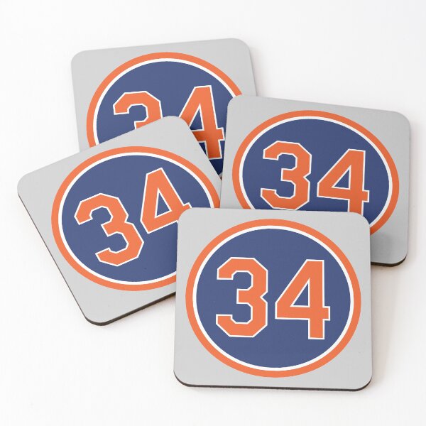 Item preview, Noah Syndergaard #34 Jersey Number designed and sold by StickBall.