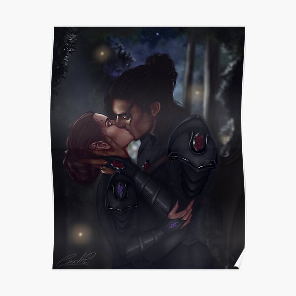 Nesta and Cassian Poster