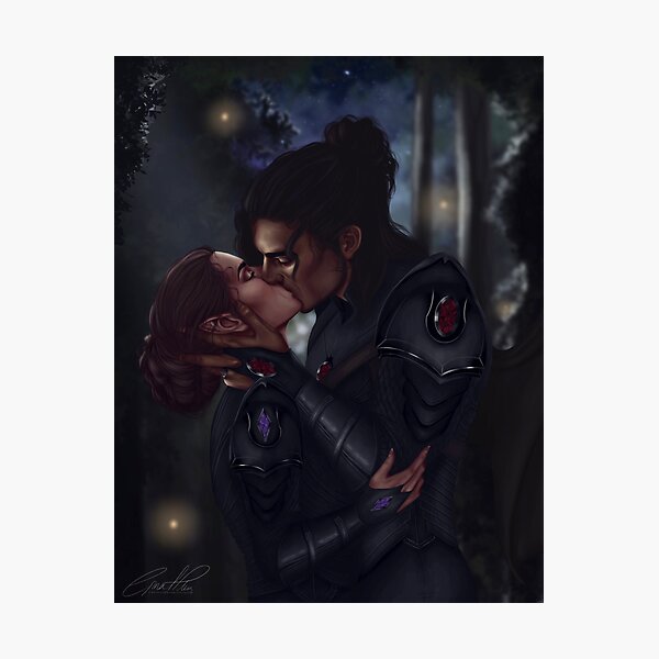 Nesta and Cassian Photographic Print