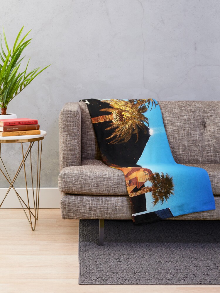 Alternate view of Luxor Pyramid And Sphinx Of Giza, Las Vegas Throw Blanket