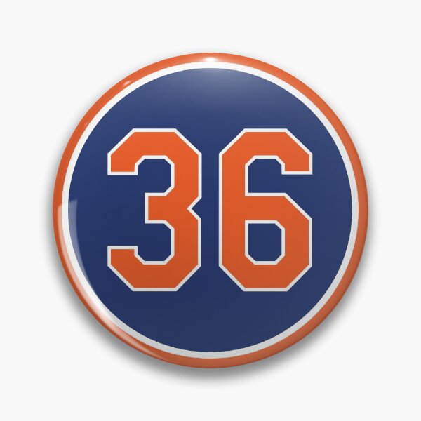 Item preview, Jerry Koosman #36 Jersey Number designed and sold by StickBall.
