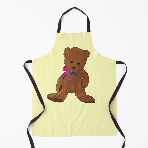 Item preview, Bi Pride Teddy Bear designed and sold by SoftGayCryptids.