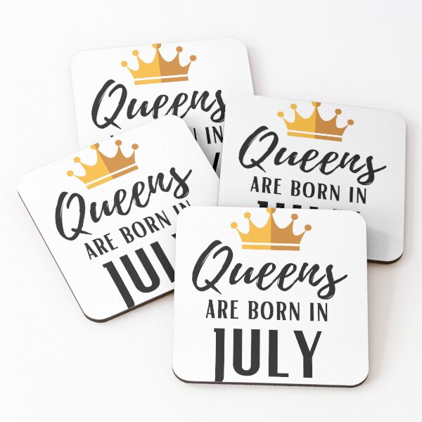 Item preview, Queens are born in July birthday designed and sold by OneTimeEngineer.