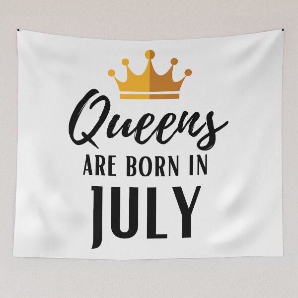 Item preview, Queens are born in July birthday designed and sold by OneTimeEngineer.