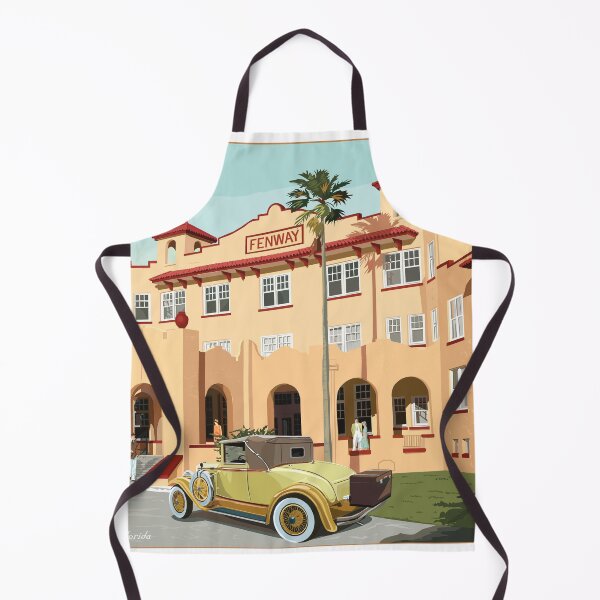 Item preview, Art Deco Fenway Hotel, Dunedin, Florida designed and sold by contourcreative.