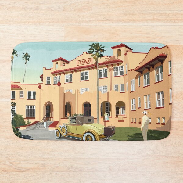 Item preview, Art Deco Fenway Hotel, Dunedin, Florida designed and sold by contourcreative.