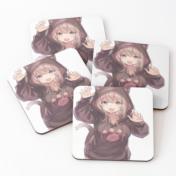 Item preview, Anime Neko Girl designed and sold by touchofdestiney.