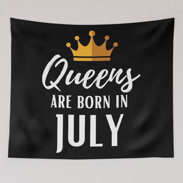 Item preview, Queens are born in July birthday designed and sold by OneTimeEngineer.
