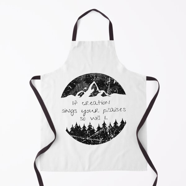 Item preview, IF CREATION SINGS YOUR PRAISES SO WILL I. Vintage graphic  designed and sold by Juliano-Designs.