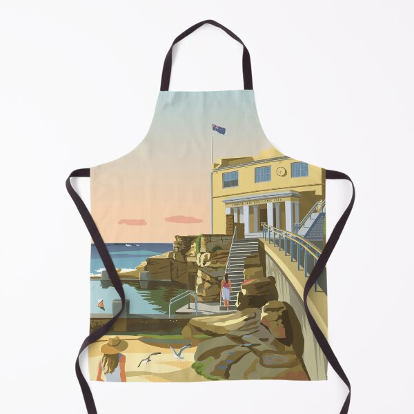 Item preview, Early swim, Coogee Beach designed and sold by contourcreative.