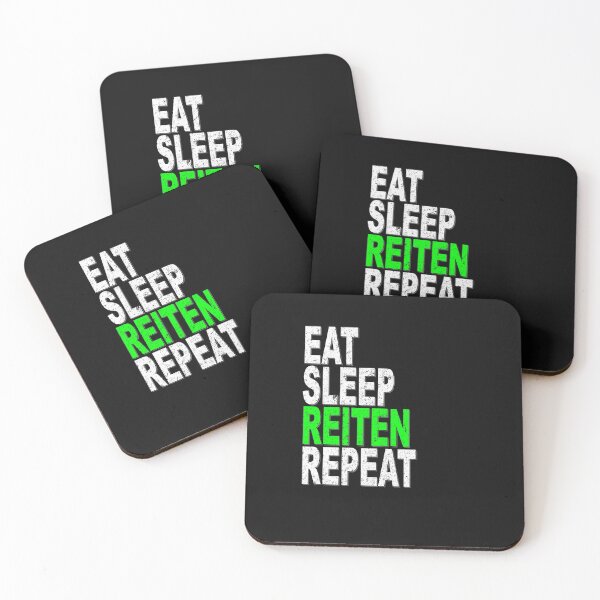 Item preview, EAT SLEEP RIDING REPEAT, rider designed and sold by xlshirt.