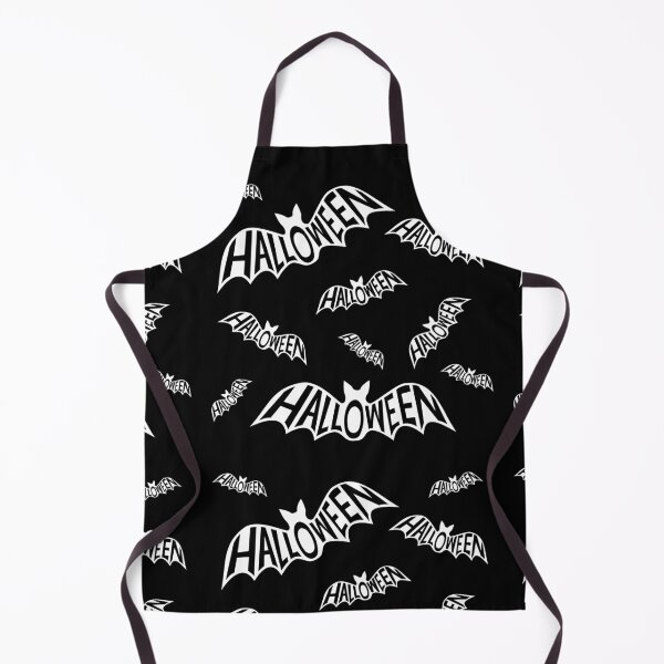 Item preview, Halloween silhouette of a cauldron of word art bats designed and sold by ReluctantChickn.