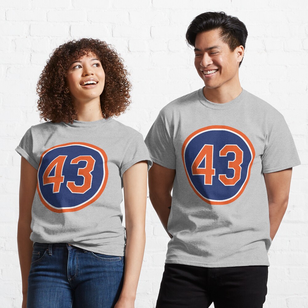 RA Dickey #43 Jersey Number | Sticker