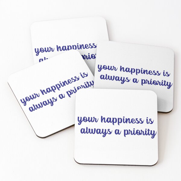 Item preview, Your happiness in blue text designed and sold by Luccianos.