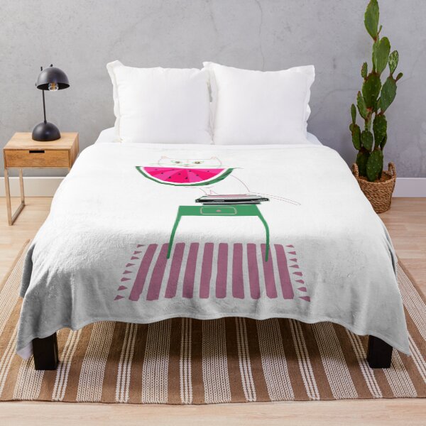 Item preview, Cat With Watermelon designed and sold by bfvrp.