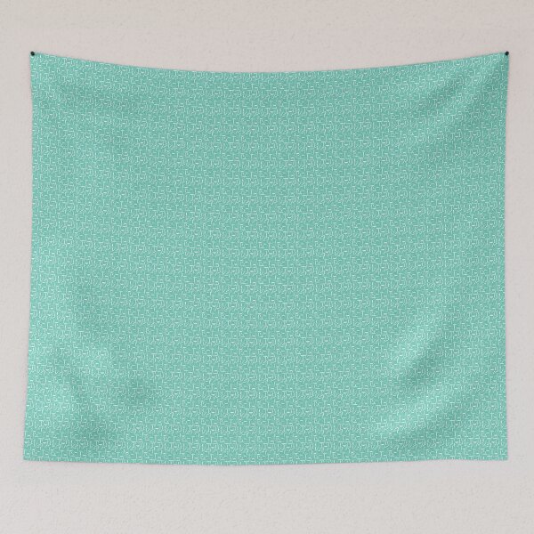 Item preview, Teal Letters designed and sold by patternsy.