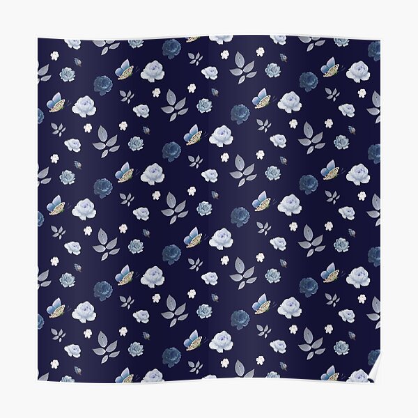Floral Pattern Poster