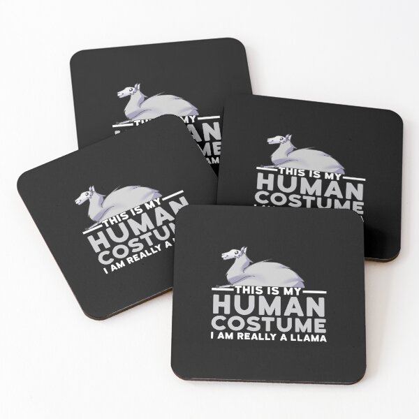 Item preview, This Is My Human Costume I'm Really A Llama Funny Halloween designed and sold by fatamyfan1.