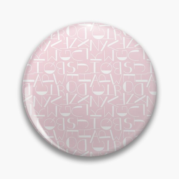 Item preview, Blush Letters designed and sold by patternsy.