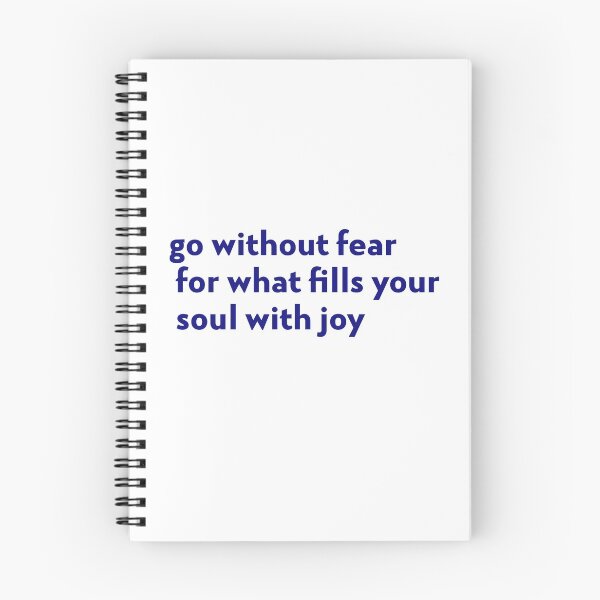 Item preview, Without fear in blue designed and sold by Luccianos.