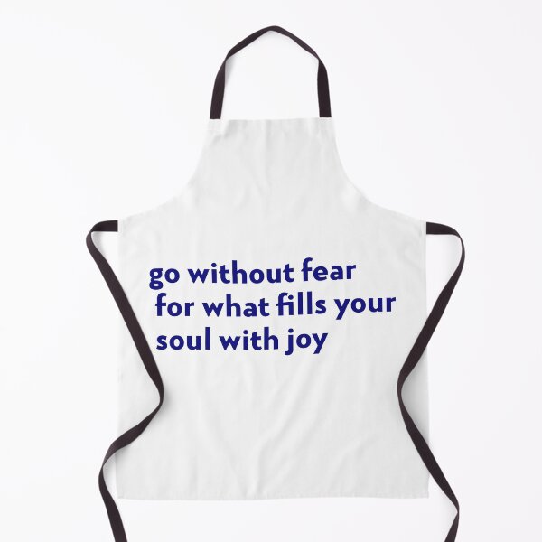 Item preview, Without fear in blue designed and sold by Luccianos.