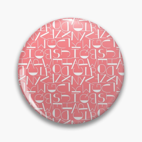 Item preview, Coral Letters designed and sold by patternsy.