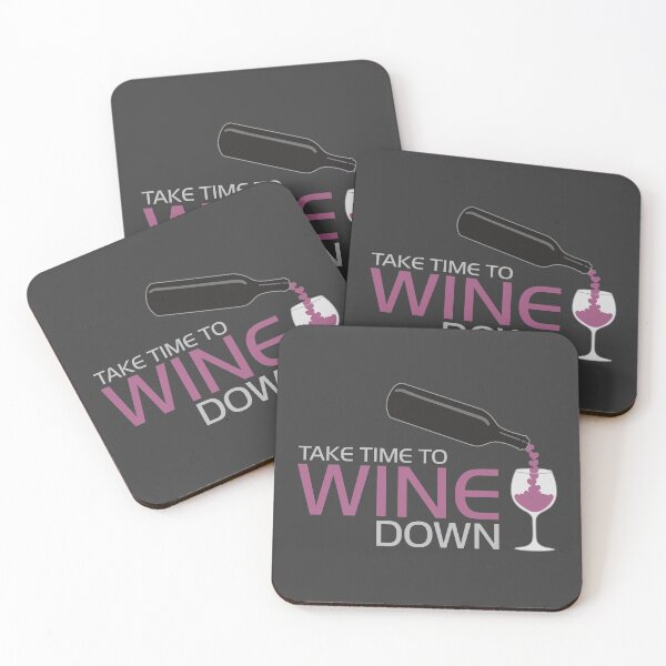 Item preview, Take Time to Wine Down designed and sold by GoldenVibesShop.