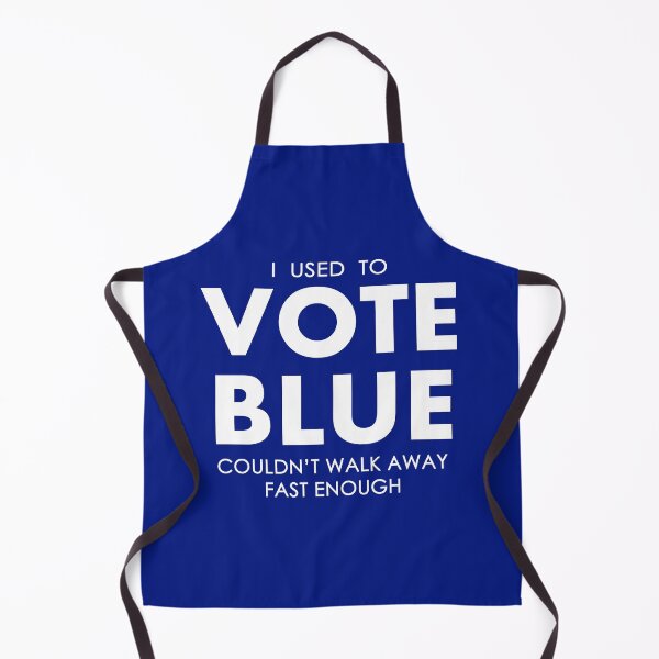 Item preview, VOTE BLUE -w-text-b-bg designed and sold by Clandestocracy.
