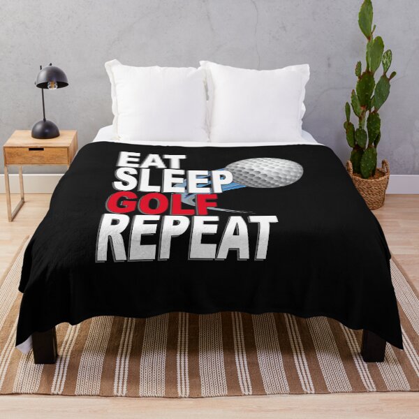 Item preview, Eat Sleep Golf Repeat designed and sold by xlshirt.