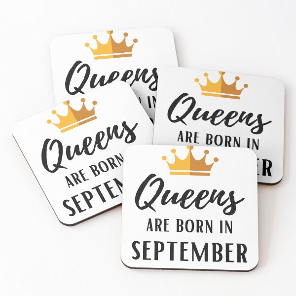 Item preview, Queens are born in September birthday designed and sold by OneTimeEngineer.