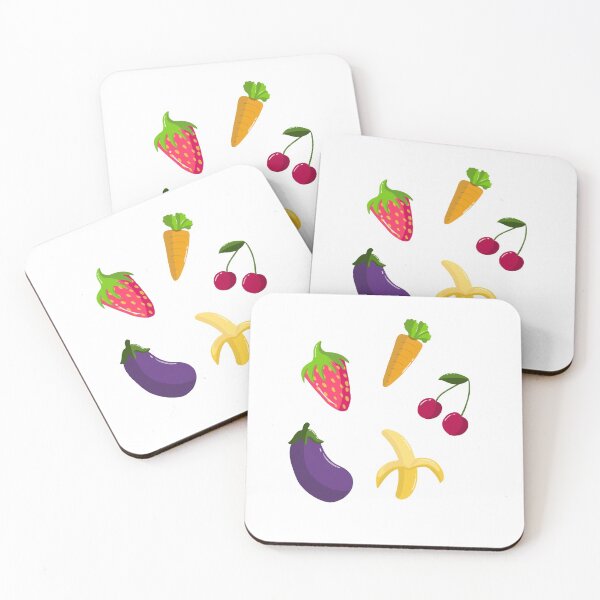 Item preview, Fruit And Vegetable Cartoon Drawing Mix Pack designed and sold by JosieHatch.