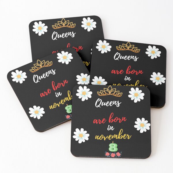 Item preview, queens born in november 8 designed and sold by ahmed degnich.