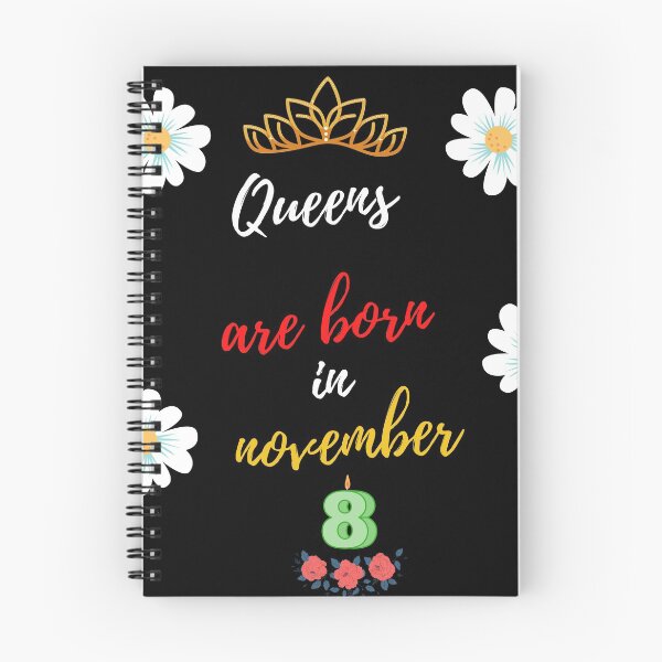 Item preview, queens born in november 8 designed and sold by ahmed degnich.