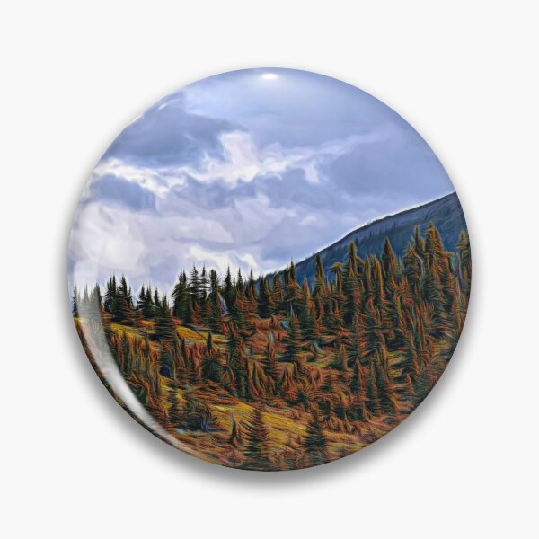 Item preview, Shack in the mountains illustration designed and sold by CanadianWild418.