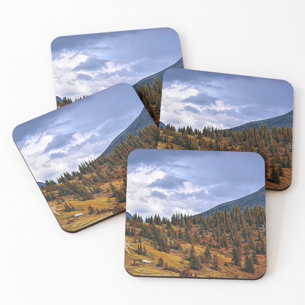 Item preview, Shack in the mountains illustration designed and sold by CanadianWild418.