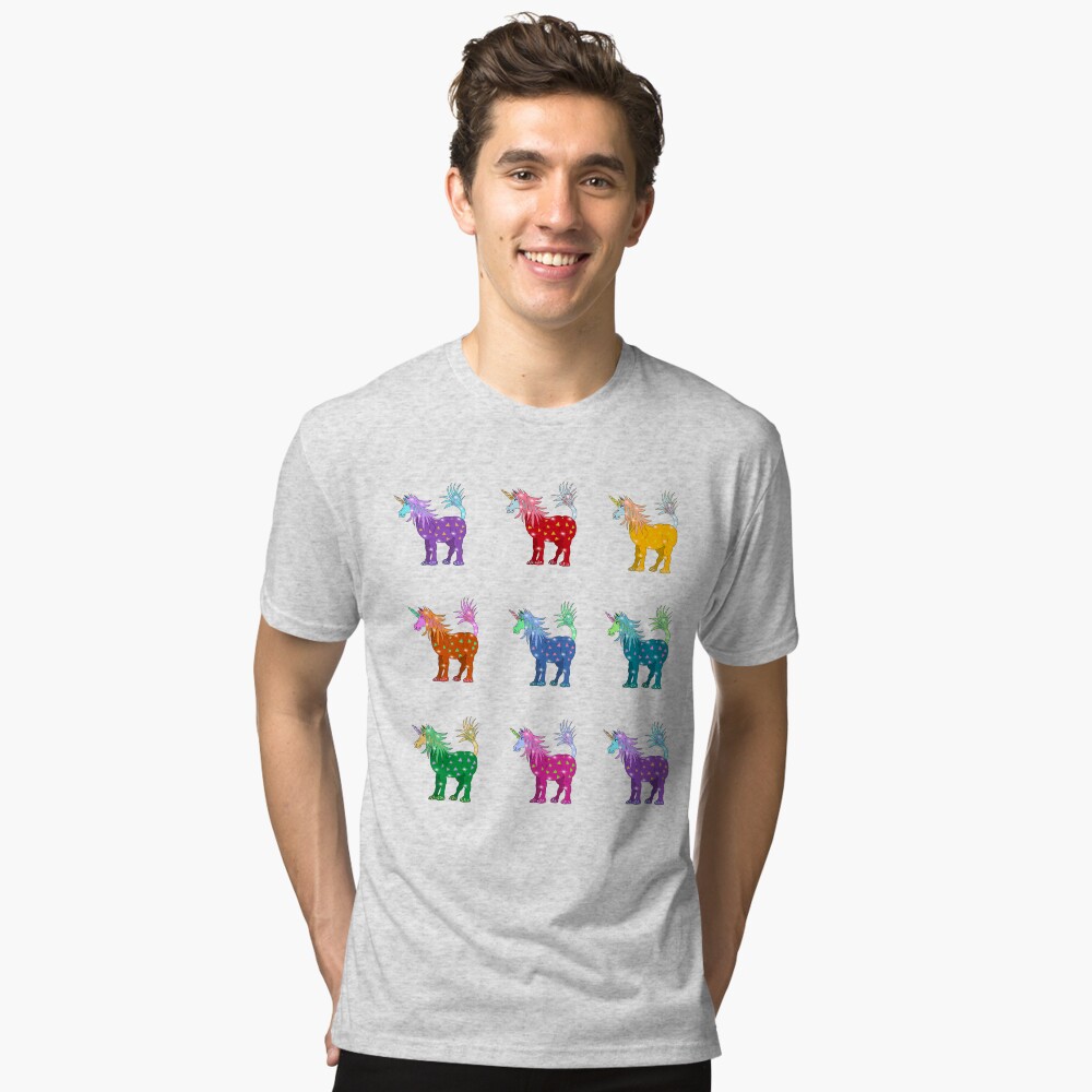 Item preview, Tri-blend T-Shirt designed and sold by HappigalArt.