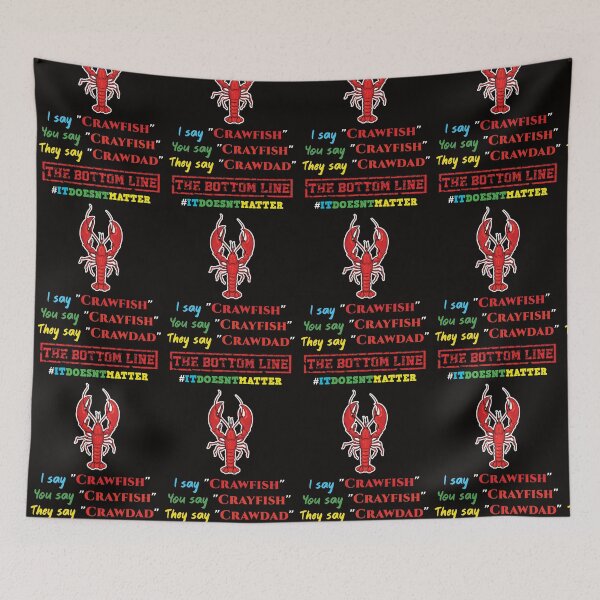 Item preview, Crawfish Crayfish Dilemma designed and sold by astrodesigner.