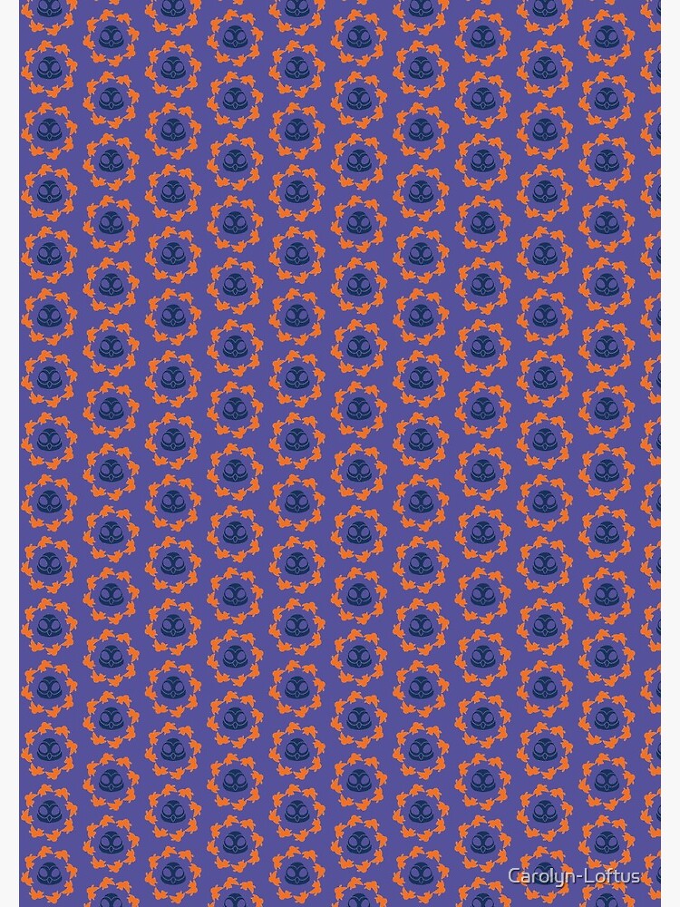 I am a Night Owl Doomed to the Life of an Early Bird, Sub Pattern (Purple) by Carolyn-Loftus