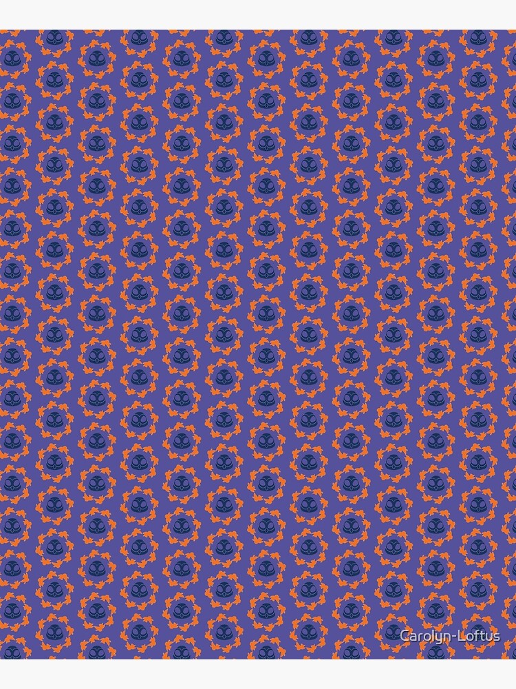 I am a Night Owl Doomed to the Life of an Early Bird, Sub Pattern (Purple) by Carolyn-Loftus