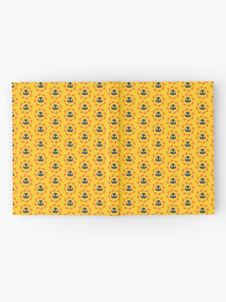 Alternate view of I am a Night Owl Doomed to the Life of an Early Bird, Sub Pattern (Yellow) Hardcover Journal