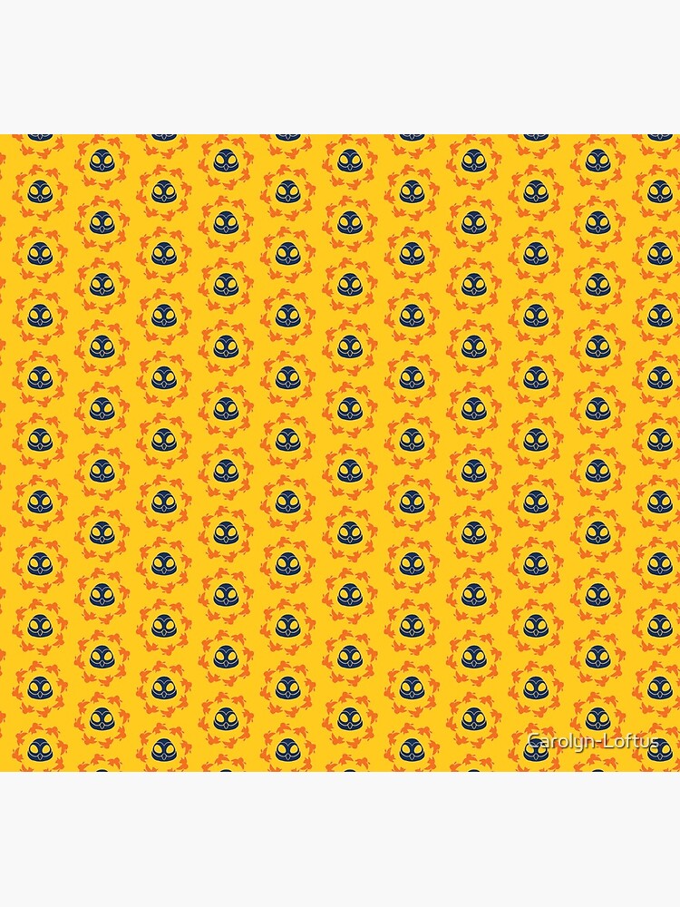 I am a Night Owl Doomed to the Life of an Early Bird, Sub Pattern (Yellow) by Carolyn-Loftus
